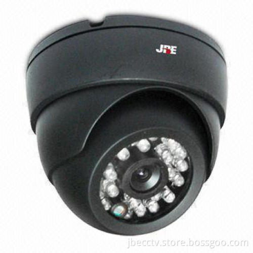 CMOS 600TVL Plastic CCTV IR Dome Camera with IR-cut and 0.5 Lux Illumination
